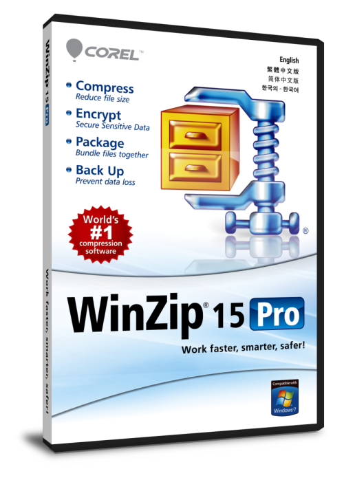 WinZip 让你在压缩速度与流程上更满足