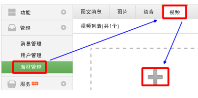 微信公众平台怎么发视频