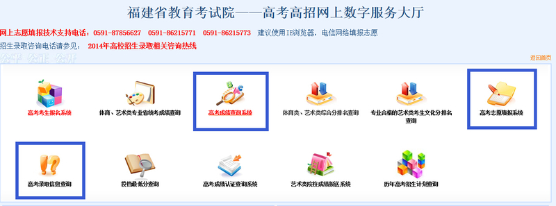 2015年福建高考成绩查询入口