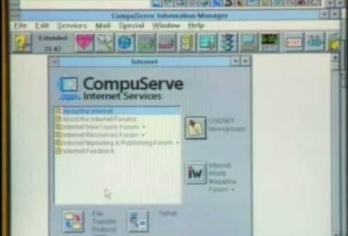 用图片重温历史：1995年的互联网是这样子的