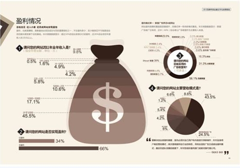 创业者报告：超45%的网站年度收入不足千元