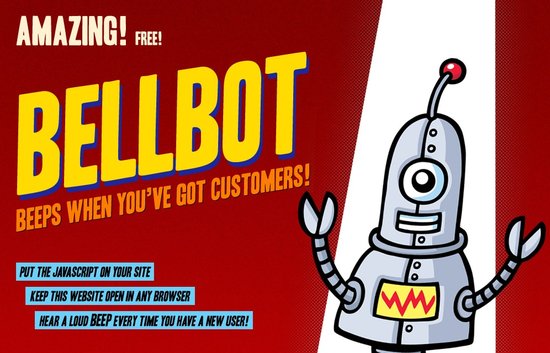 Bellbot：用铃声提示你的网站有新用户到访