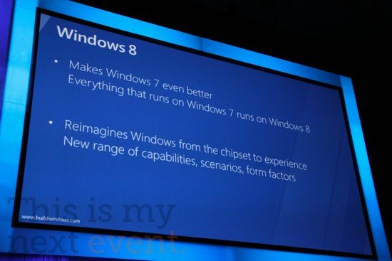 微软Windows 8系统十大特性：兼容Win 7应用