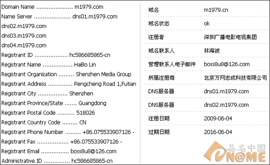 深圳广电购得CNTV相近域名cutv.com