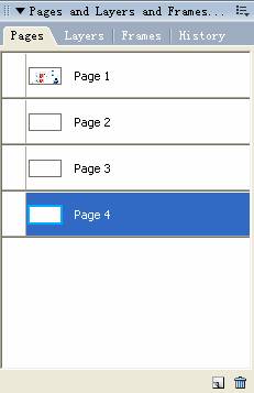 使用Pages（页面）面板制作网页