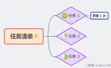 如何在XMind 6中添加录音