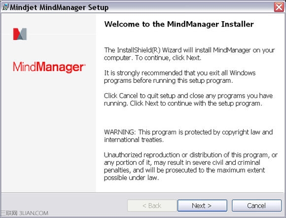 MindManager 15安装教程