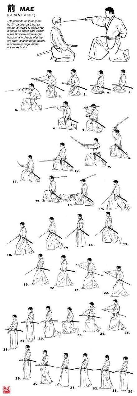 SAI日本武士动作全集