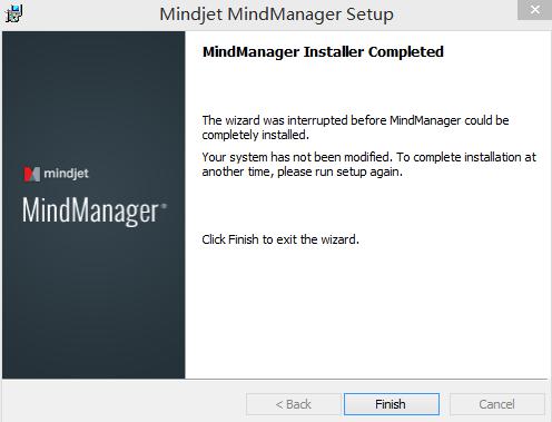 解析安装MindManager安装中断问题