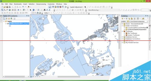 ArcMap出现几何绘图错误怎么修复？