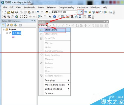 ArcMap绘图软件绘制一个小区面层图形的详细教程