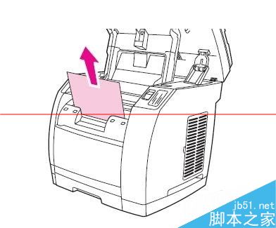 惠普打印机老是卡纸怎么办？惠普hp CLJ2840、2820清除机器内部卡纸方法