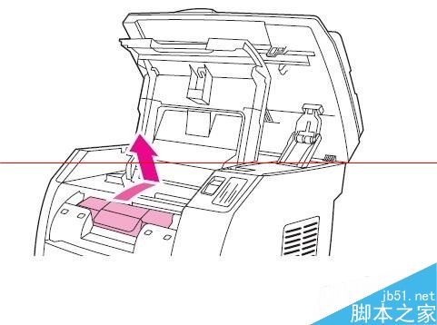 惠普打印机老是卡纸怎么办？惠普hp CLJ2840、2820清除机器内部卡纸方法