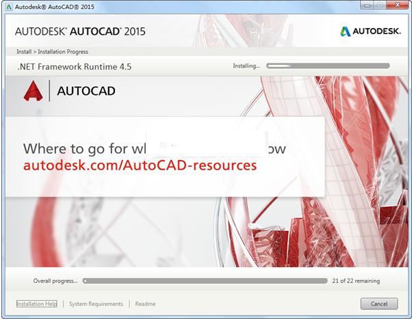 Autocad2015如何安装教程中文版