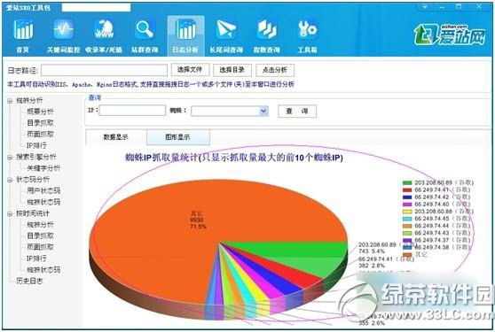 爱站seo工具包之日志分析工具怎么用