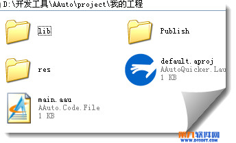 认识AAuto工程文件