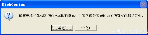 DiskGenius如何格式化分区(快速格式化)