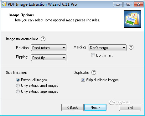 如何使用PDF Image Extraction Wizard提取pdf文档中jpeg图片