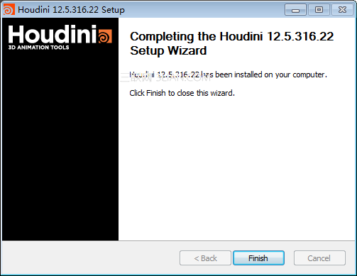 Houdini 12.5 安装教程