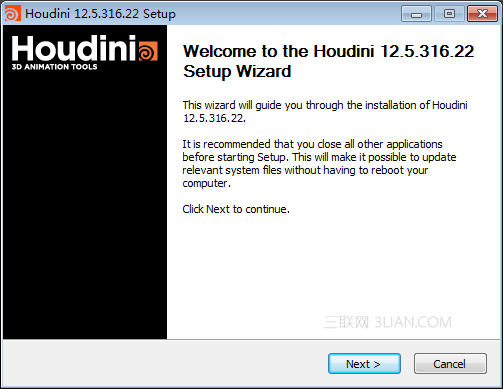 Houdini 12.5 安装教程