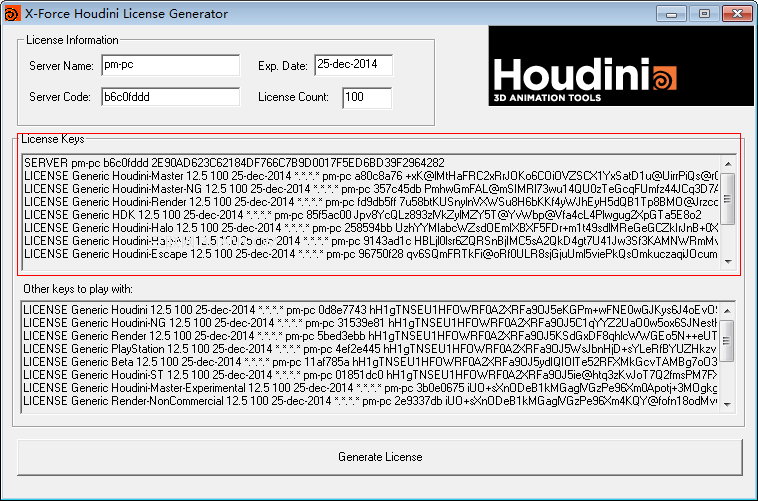 Houdini 12.5 安装教程