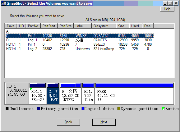 Snapshot 使用教程详细图解