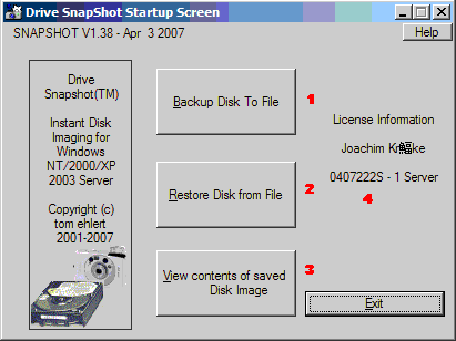 Snapshot 使用教程详细图解