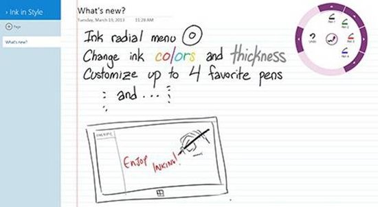 Office365支持笔记同步及手写笔