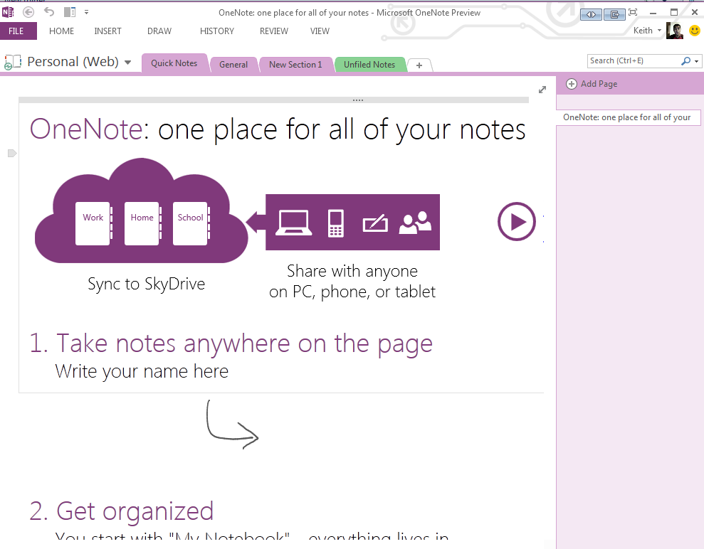 Office 2013 预览版界面截图欣赏