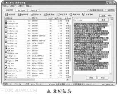 Win7系统巧用Windows进程管理器