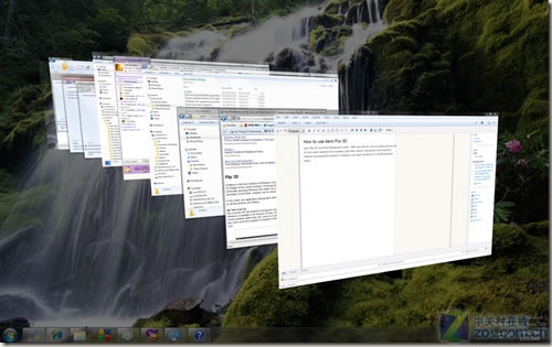 Win7用Aero Flip 3D查看文件