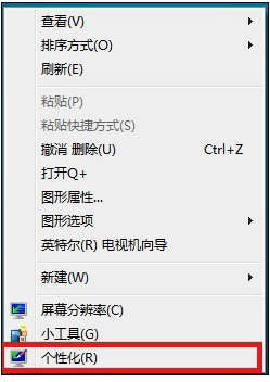 Win7右键没有个性化怎么回事？