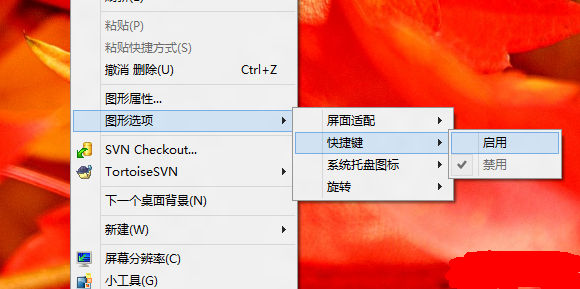 win7屏蔽ctrl+alt+up/down快捷键