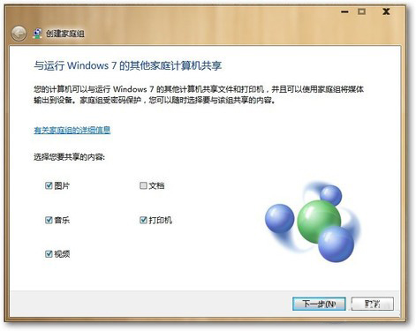 利用Win7家庭组 让多台电脑互联起来