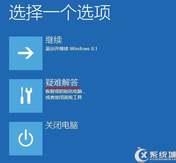 Win8.1系统映象备份好后如何恢复？