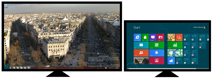 Windows 8多显示器模式详解