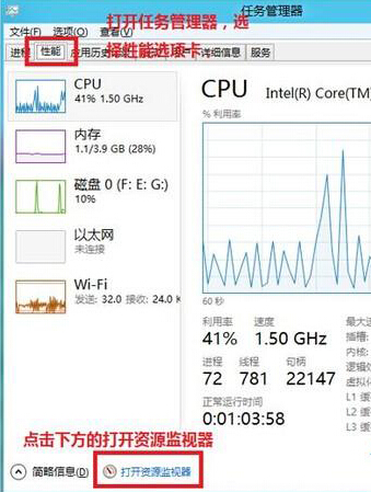 win8ϵͳͨڲ鿴״̬