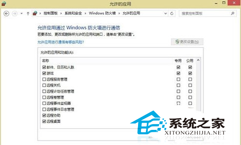 Win8使用远程桌面连接受到防火墙阻止的解决方法