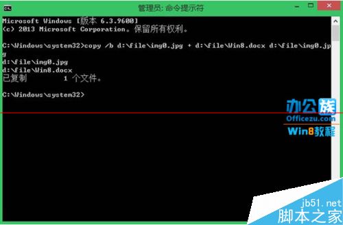 win8怎么隐藏文件？Win8系统把文件存到图片中的教程