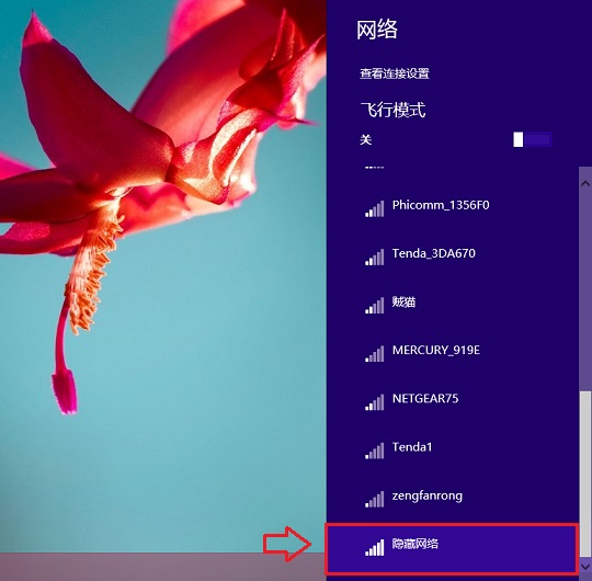 Win8.1怎么连接隐藏SSID网络？