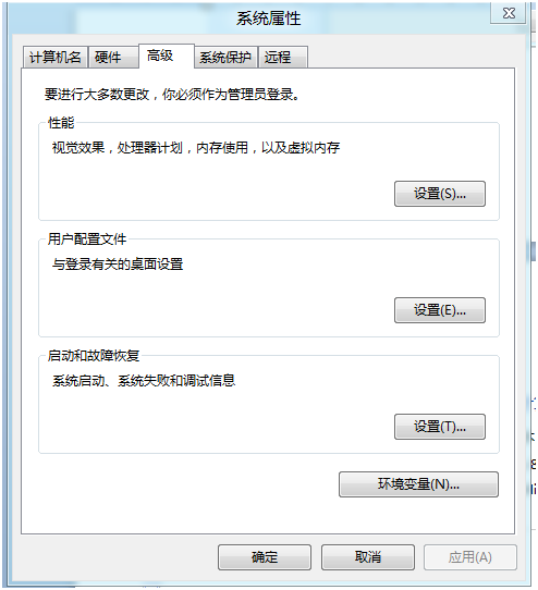 Windows8系统高级系统设置里面常用的工具