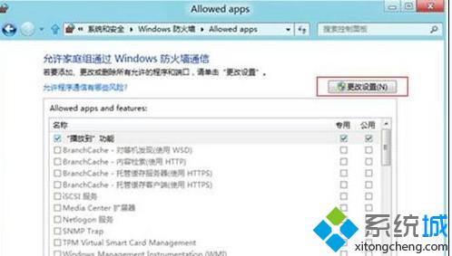 Win8手动设置允许程序通过防火墙的方法