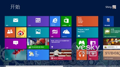 键盘也能轻松玩转Win8新界面