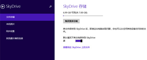 Win8.1系统下SkyDrive网盘如何好好利用