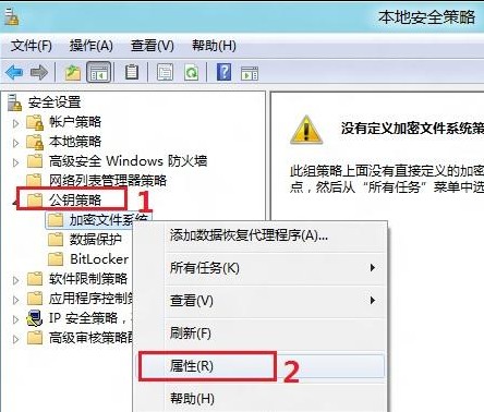 Win8禁用EFS加密方法教程