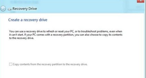 Win8系统如何创建系统修复光盘