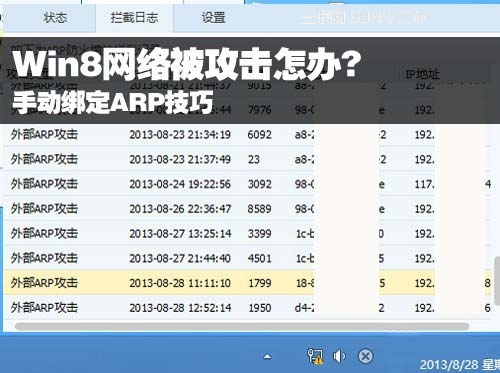 Win8类?ֶARP
