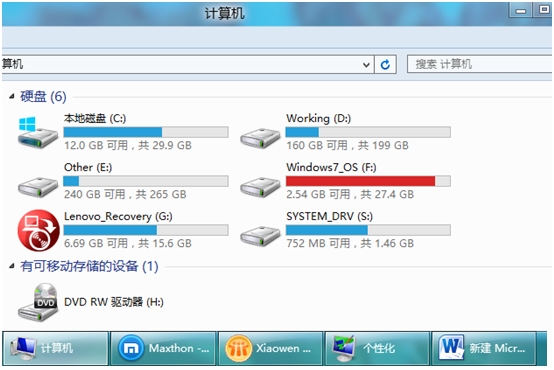 在windows8中开启Aero Lite主题的透明效果的具体步骤