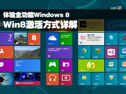 Win8激活方式详解