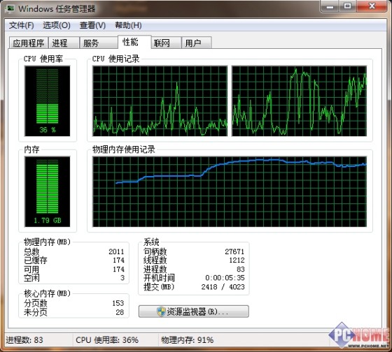 Win8运行再多的程序也不卡